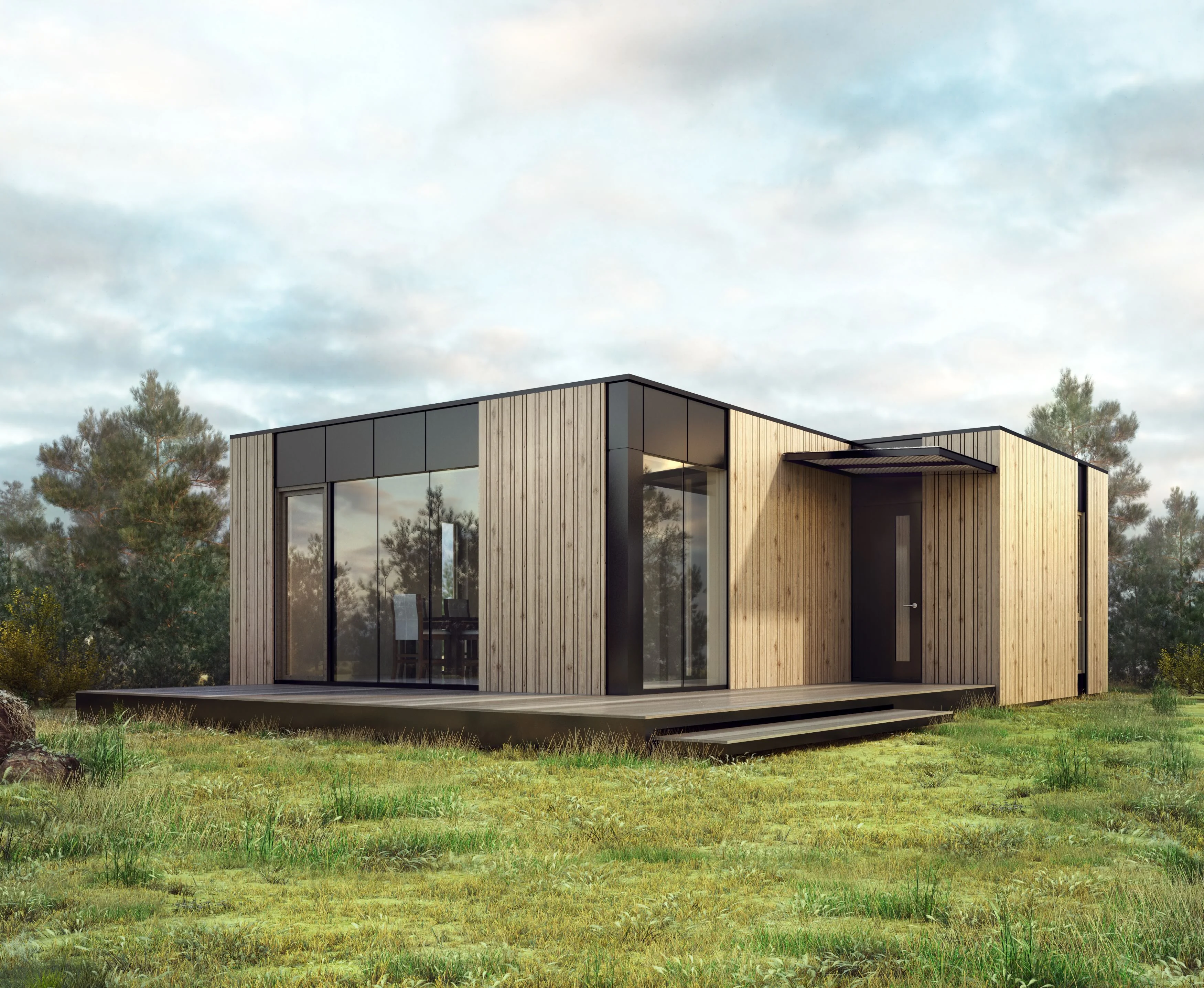 CABIN exterior cladding